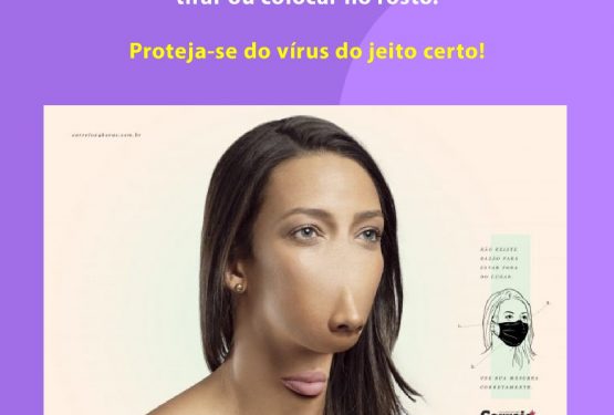 Covid-19: use a máscara corretamente