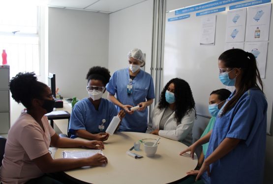 Múltiplas experiências garantem a assistência nutricional aos pacientes do Risoleta