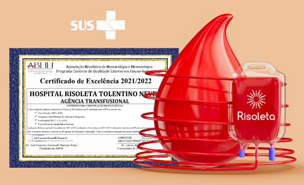 No momento você está vendo <strong>Agência Transfusional do Risoleta recebe certificado de excelência</strong>